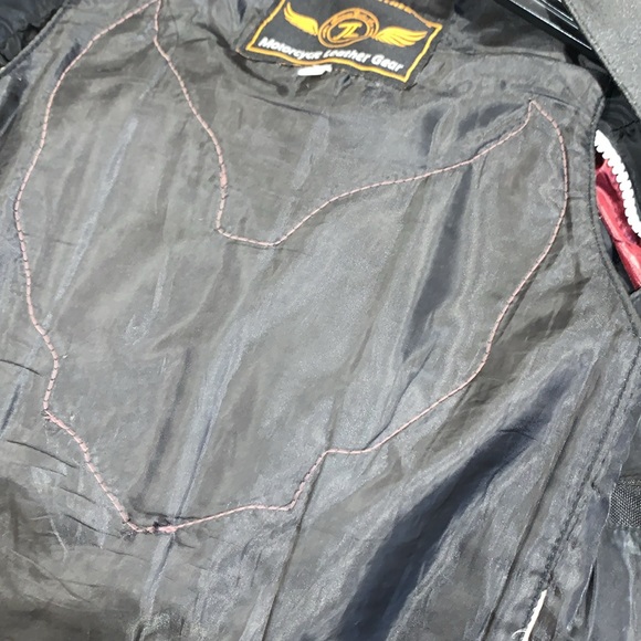 Vintage Tennessee Leather Brown Vest - Harley patch - Picture 6 of 6